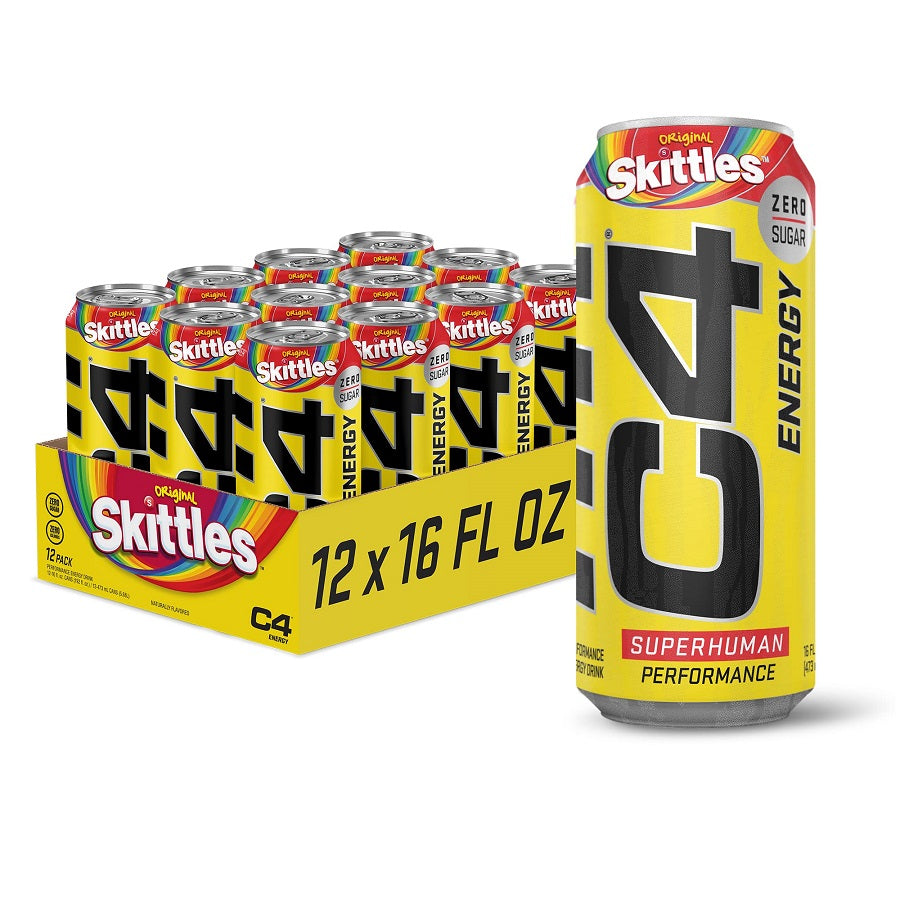 C4 Skittles 473ml