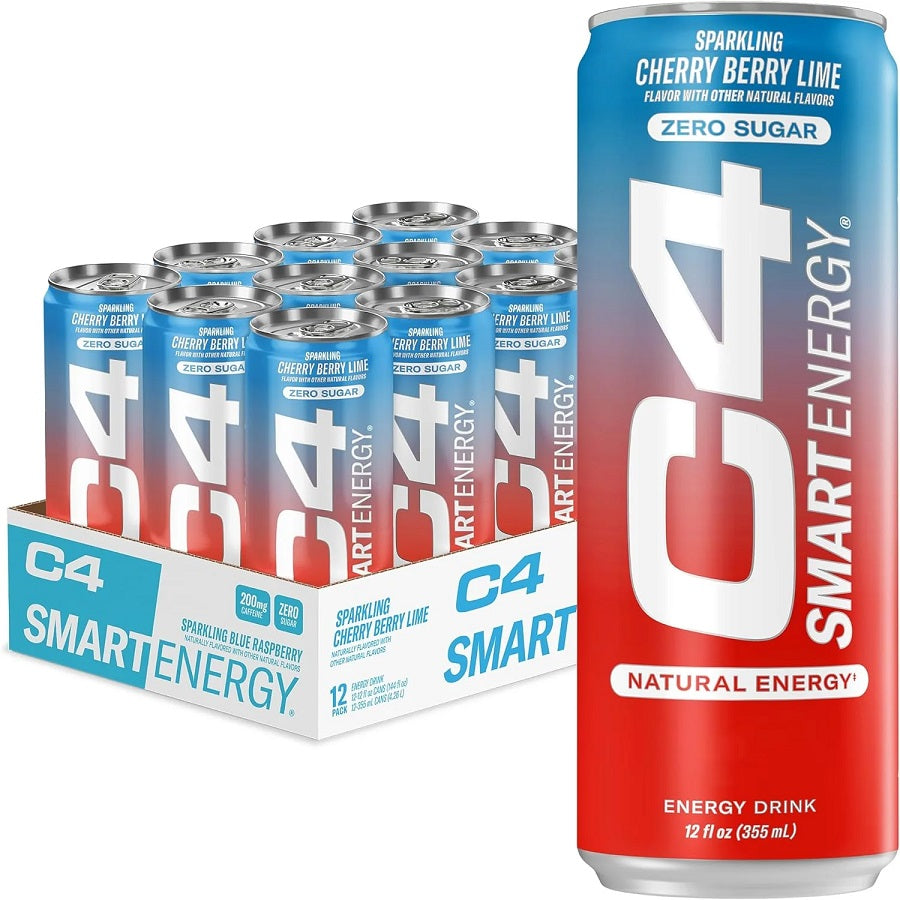 C4 Smart Cherry Berry Lime 250ml