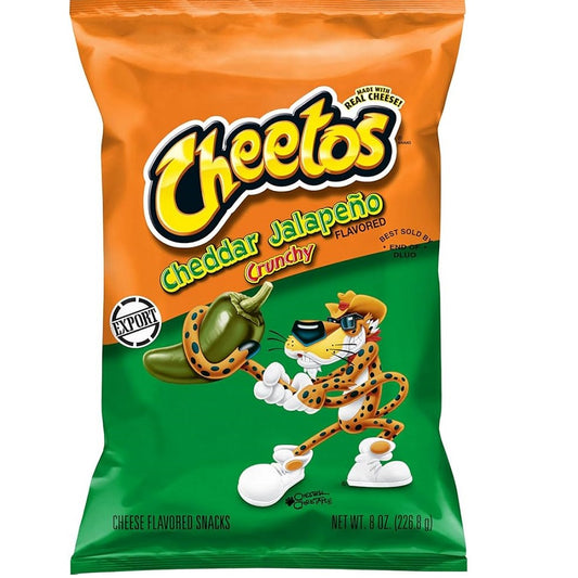 Cheetos Cheddar Jalapeno 226g