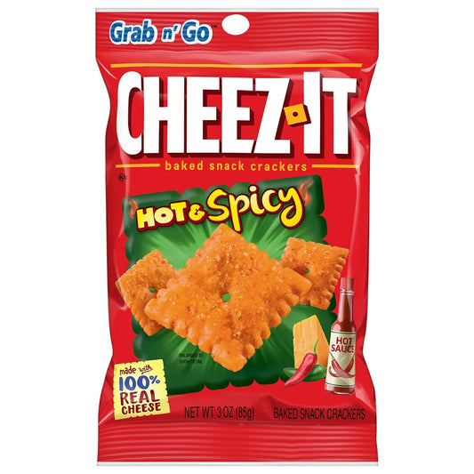 Cheez It Grab n Go Hot & Spicy 85g