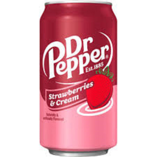 Dr. Pepper Strawberries & Cream 355mL