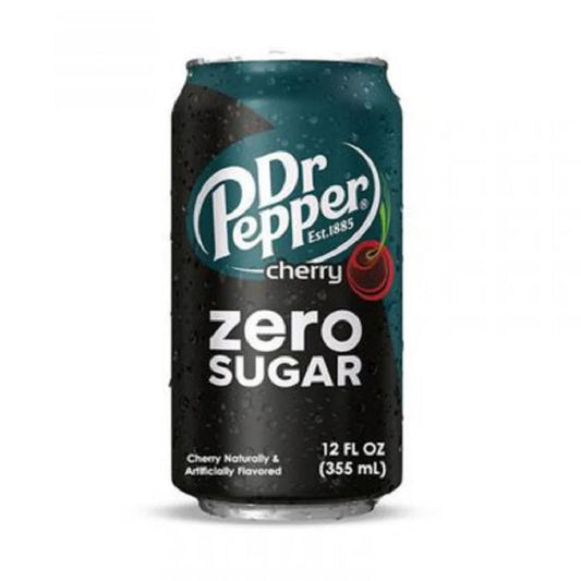 Dr Pepper Cherry  Zero Sugar 355ml