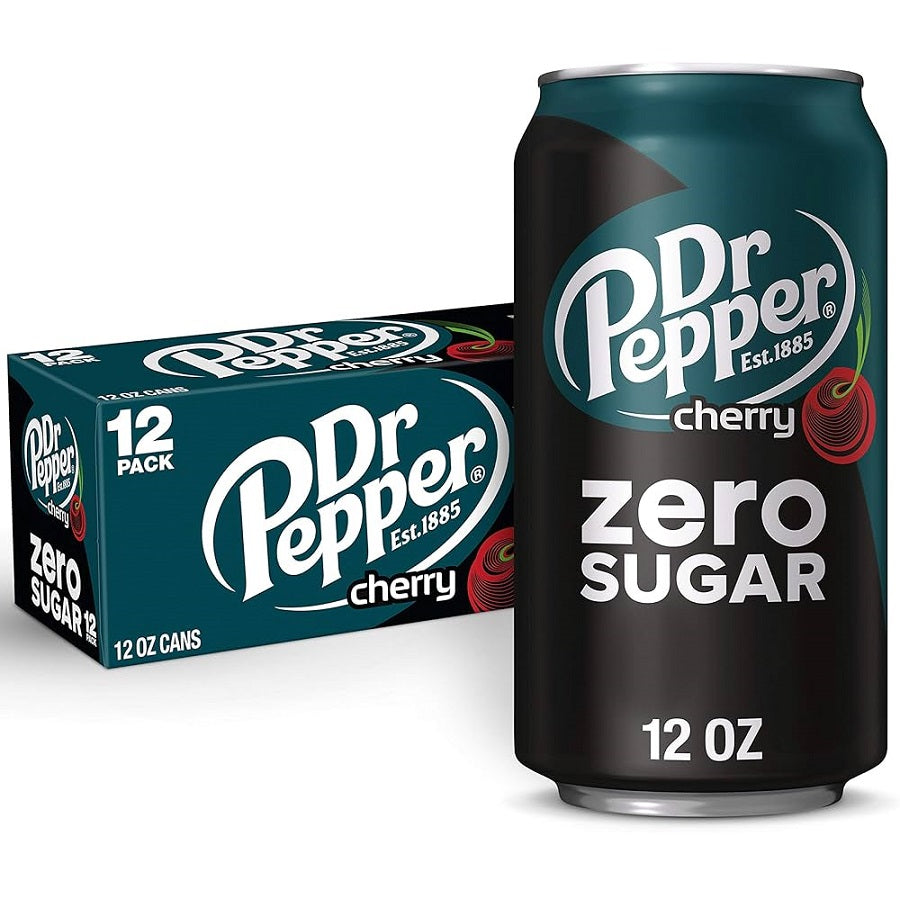 Dr Pepper Cherry  Zero Sugar 355ml