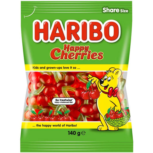 Haribo Happy Cherries 142g