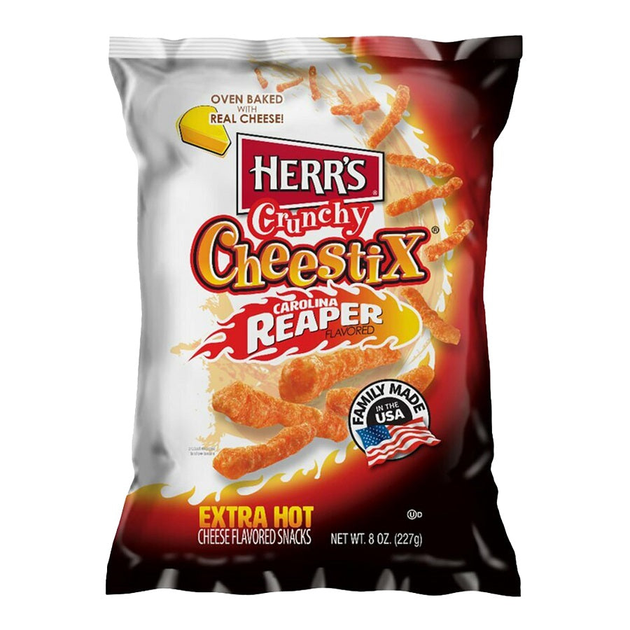 Herrs Cheestix Carolina Reaper 227g