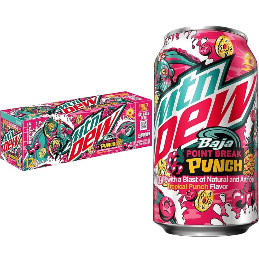 Mountain Dew Break Punch 355ml