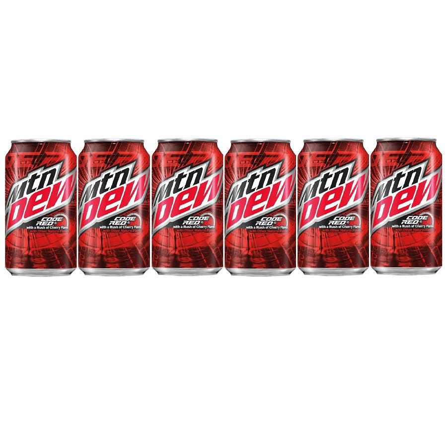 Mountain Dew Code Red 355mL