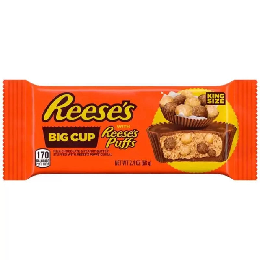 Reeses Big Cup With Reeses Puffs King Size  68g