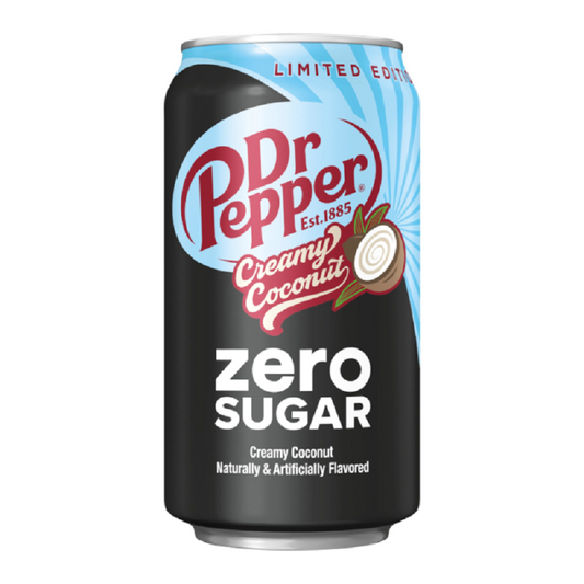 Dr Pepper Creauny Coconut  Zero Sugar 355ml